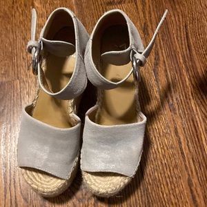 Mark Fisher Sparkle silver sandals size 6
